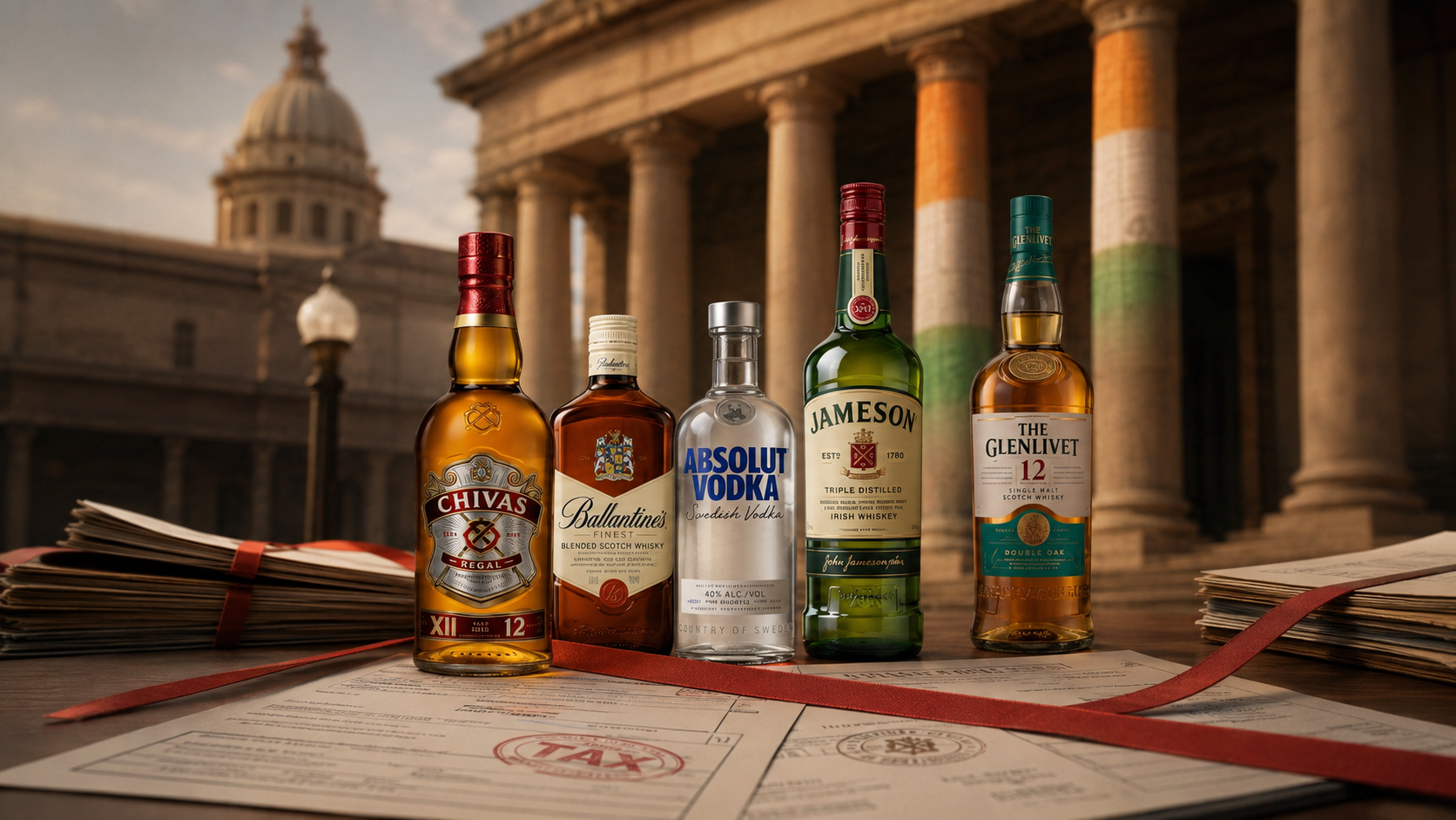 Pernod Ricard Could Face $600 Million Hit in India Tax Dispute